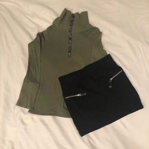 Shirt and Skirt Set